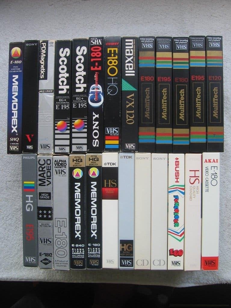 VHS - gebruikte videobanden (set 2), Ophalen, Gebruikt, Alle leeftijden, Overige genres