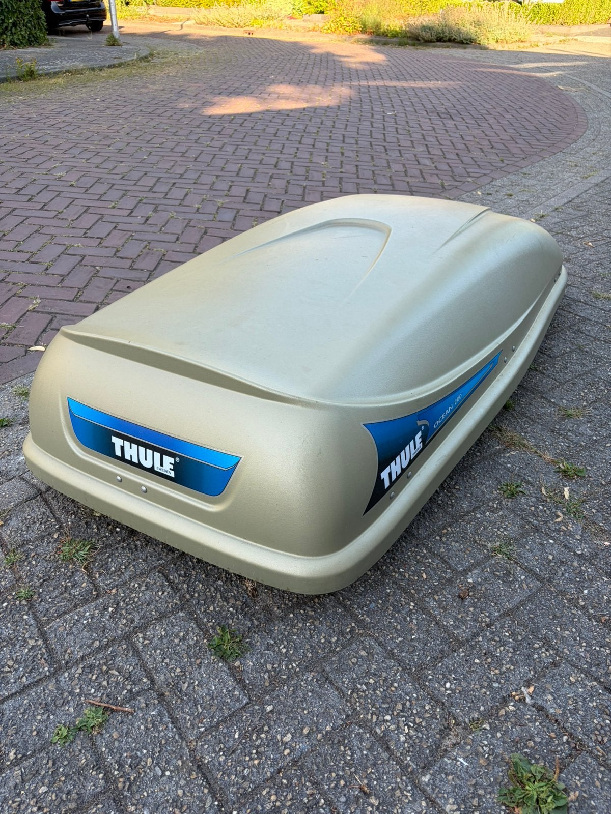 Dakkoffer Thule Ocean 200, Auto diversen, Ophalen, Gebruikt