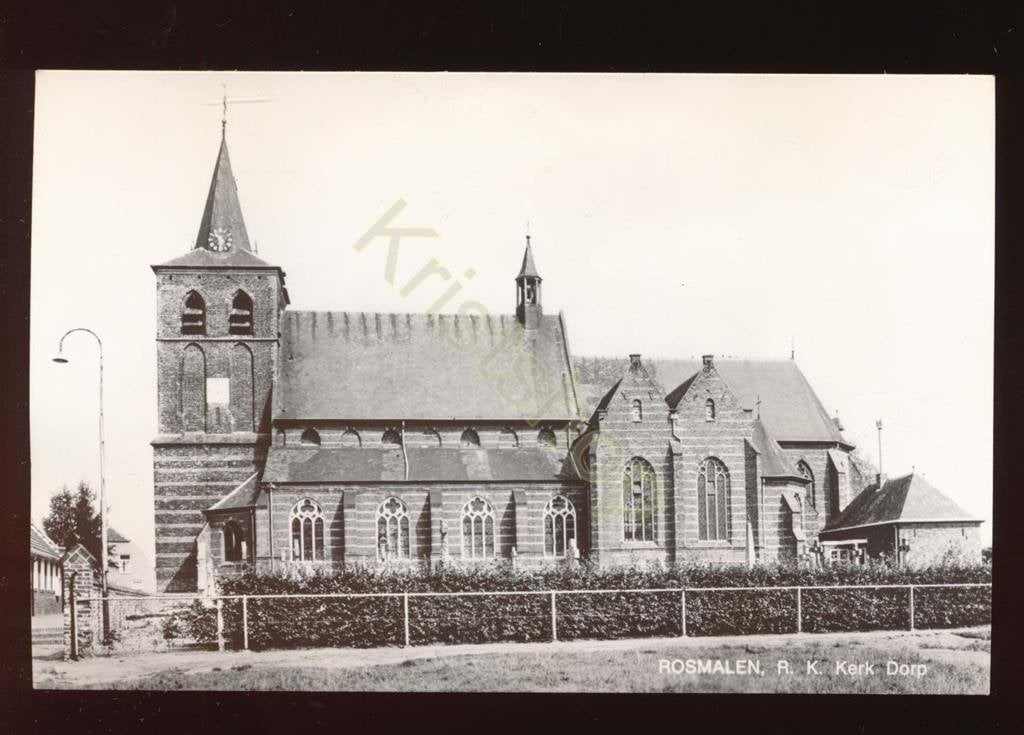 Rosmalen - R.K. Kerk - Dorp [003-6326, Verzamelen, Verzenden, 1960 tot 1980, Ongelopen, Noord-Brabant