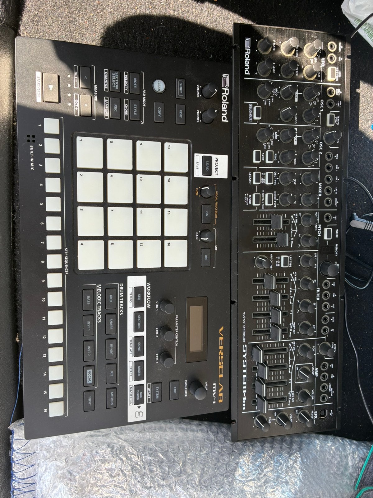 Roland : System 1m + verselab MV1, Muziek en Instrumenten, Ophalen of Verzenden, Zo goed als nieuw