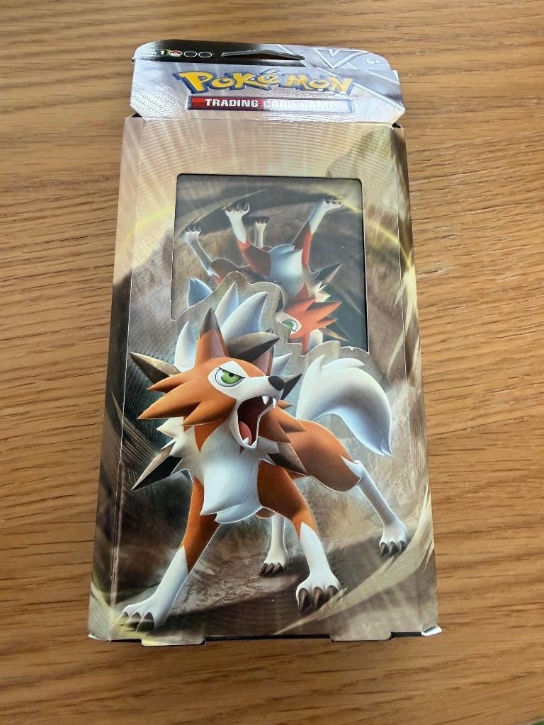 Pokemon Card deck Lycanroc, Ophalen, Nieuw, Speeldeck