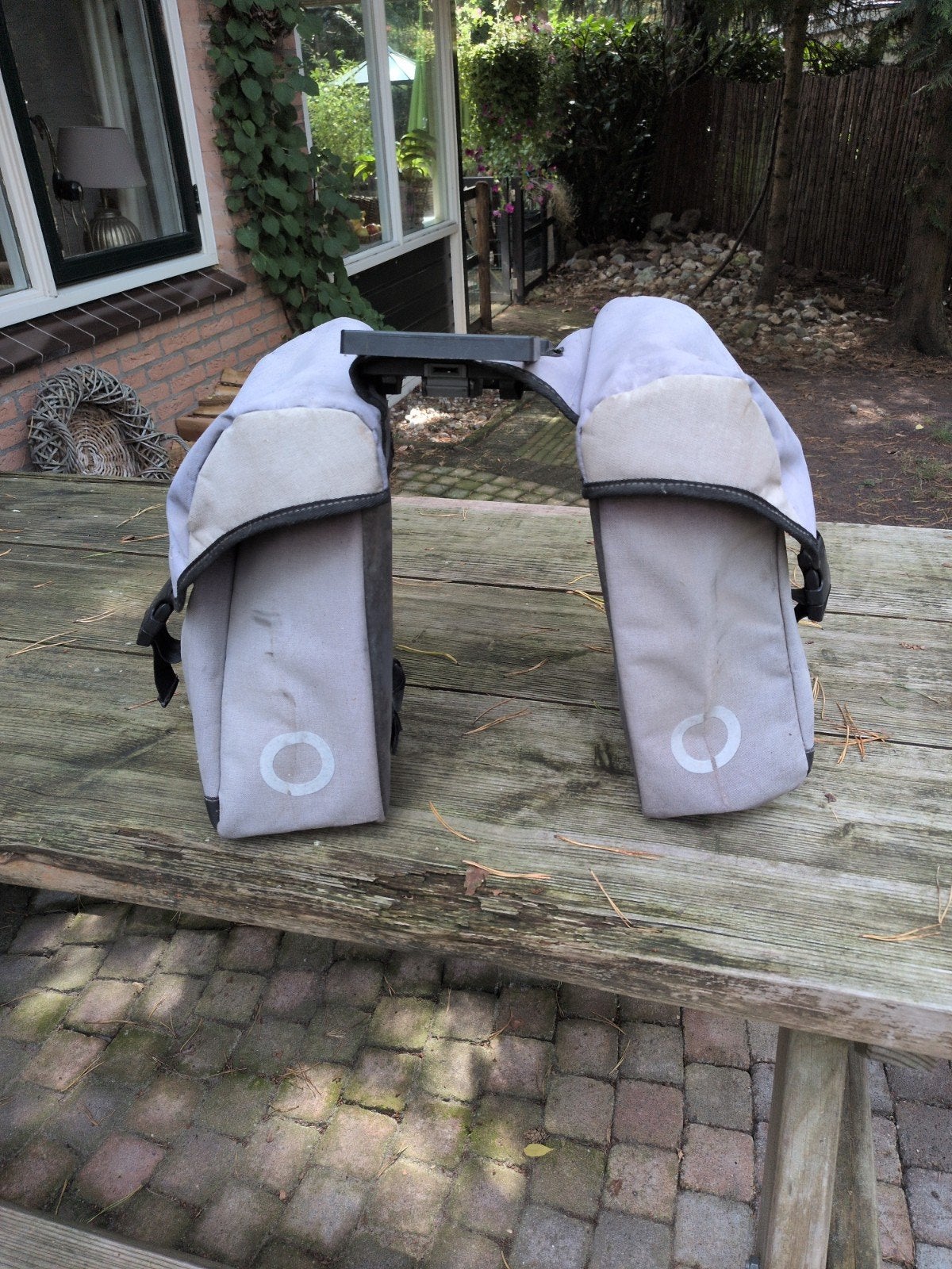 Gebruikte fietstassen met regenhoes, Ophalen of Verzenden, Gebruikt, Onbekend