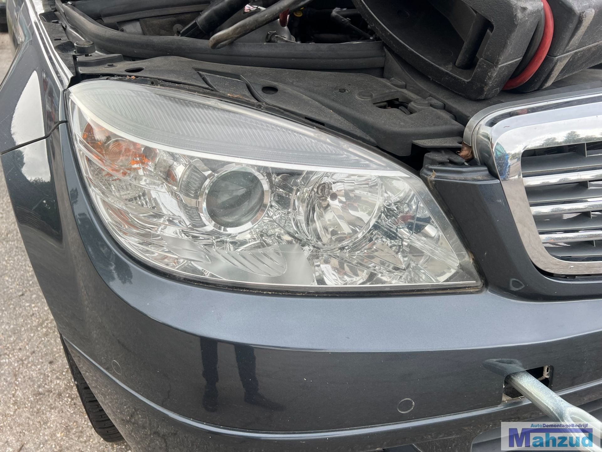 MERCEDES C KLASSE W204 S204 rechts koplamp 2007-2010, Gebruikt, Mercedes-Benz AG, Mercedes-Benz, Ophalen of Verzenden