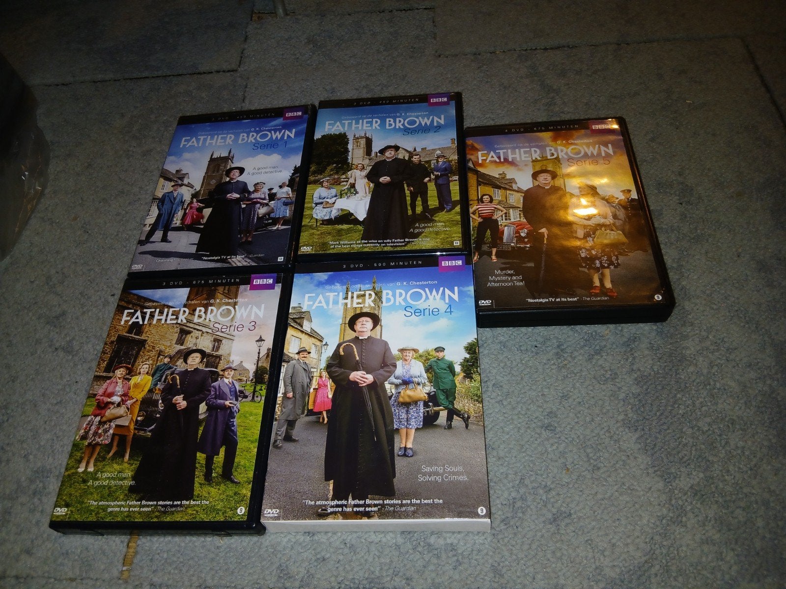 Father Brown DVD Boxset - Seizoen 1, 2, 3, 4 en 5, Misdaad, Nederlands, Ophalen of Verzenden, Seizoen 1