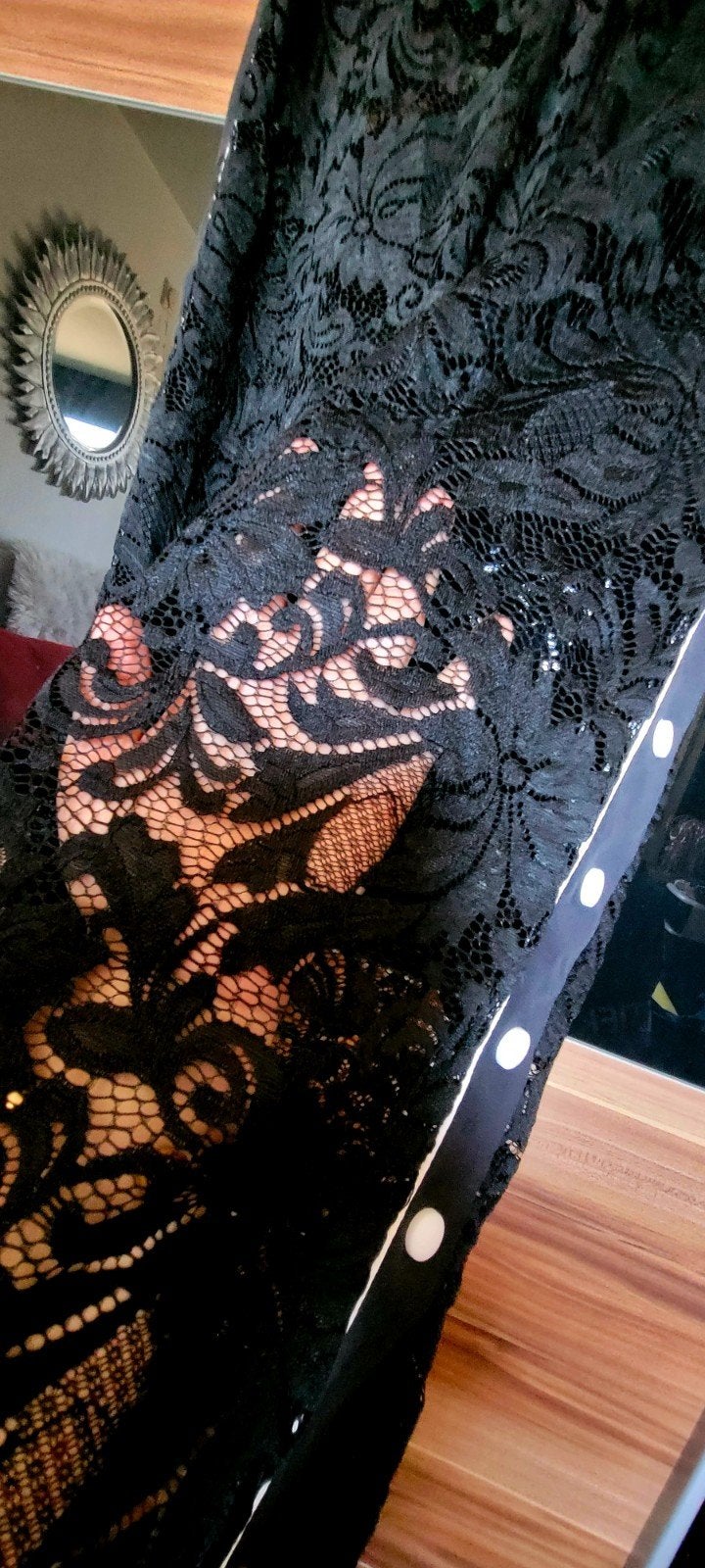 Coolcat Zwarte Kanten Broek Maat M Nieuw met kaartje, Kleding | Dames, Broeken en Pantalons, Maat 38/40 (M), Zwart, Nieuw, Ophalen of Verzenden