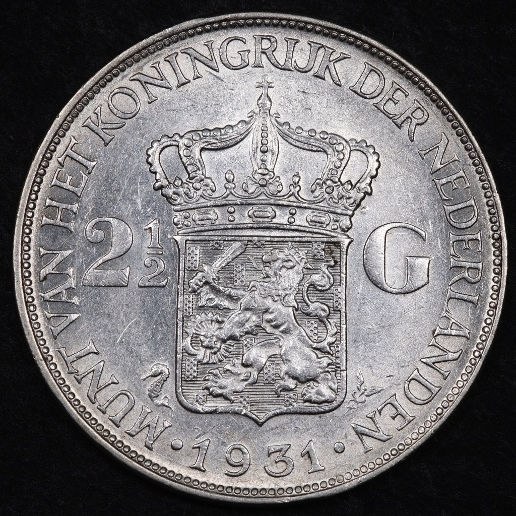 Rijksdaalder 1931. Pr. (P), Zilver, Ophalen of Verzenden, Koningin Wilhelmina, Losse munt