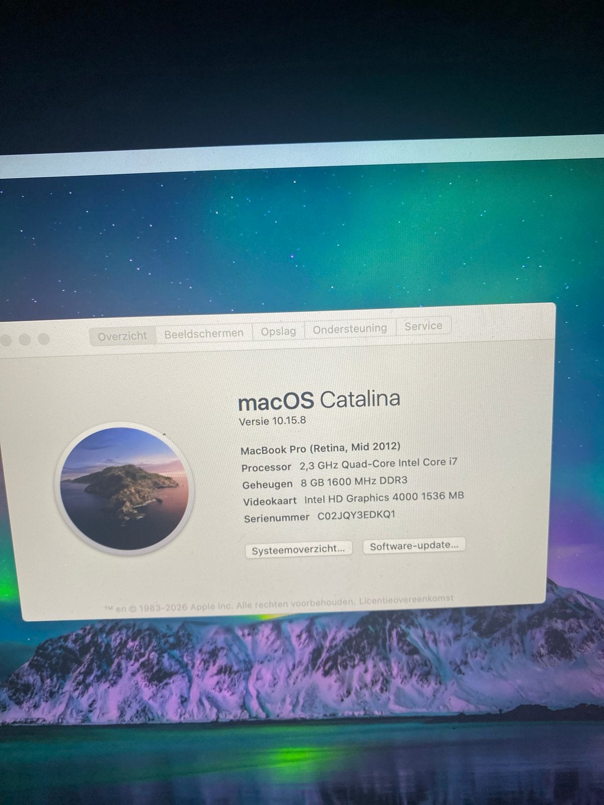 MacBook Pro (Retina, Mid 2012) - Batterij snel leeg, Computers en Software, Apple Macbooks, Gebruikt, 2 tot 3 Ghz, 8 GB, Onbekend