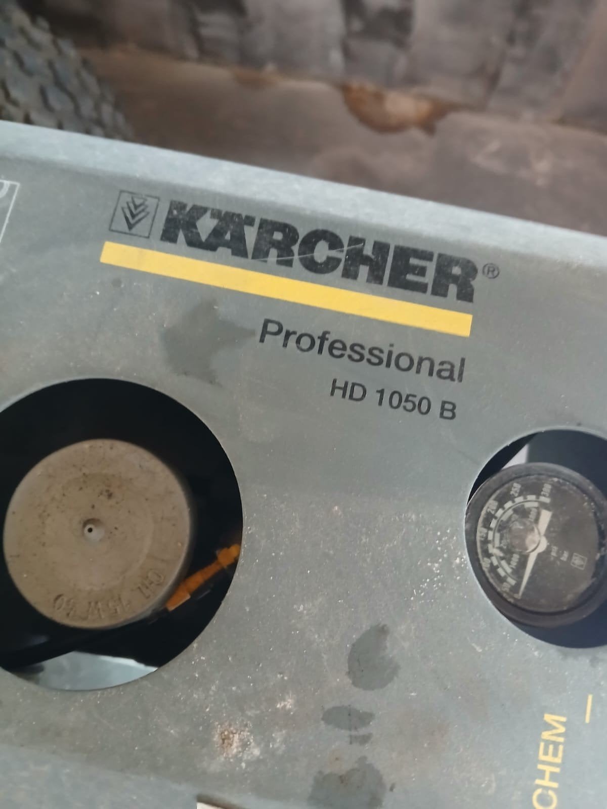 Kärcher Professional HD 1050 B Benzine Hogedrukreiniger, Tuin en Terras, Ophalen, Gebruikt, Benzine, Kärcher
