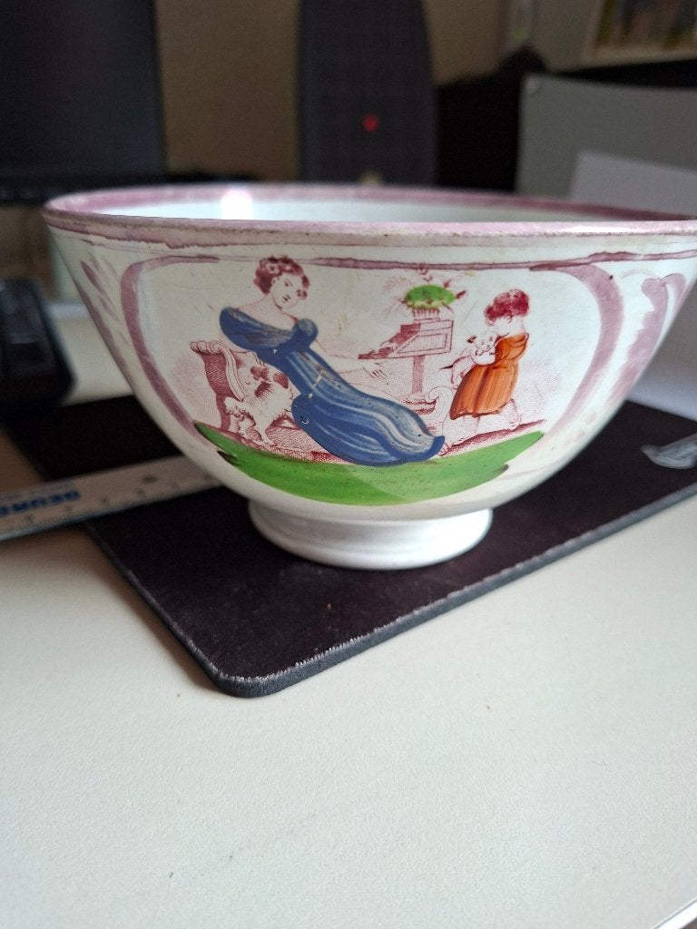 Kom lustreware pottery, Ophalen of Verzenden