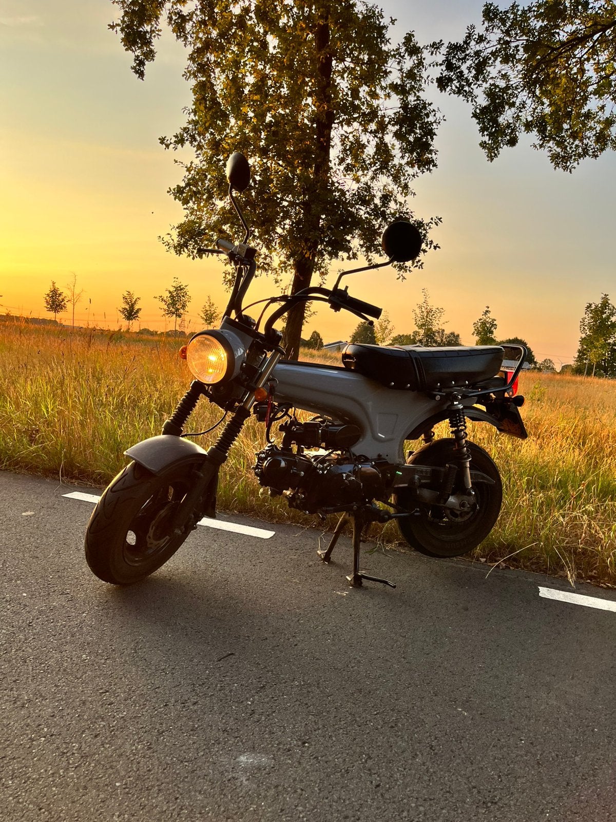 Bluroc hertage 50, Fietsen en Brommers, Ophalen, Maximaal 45 km/u, Zo goed als nieuw, 50 cc