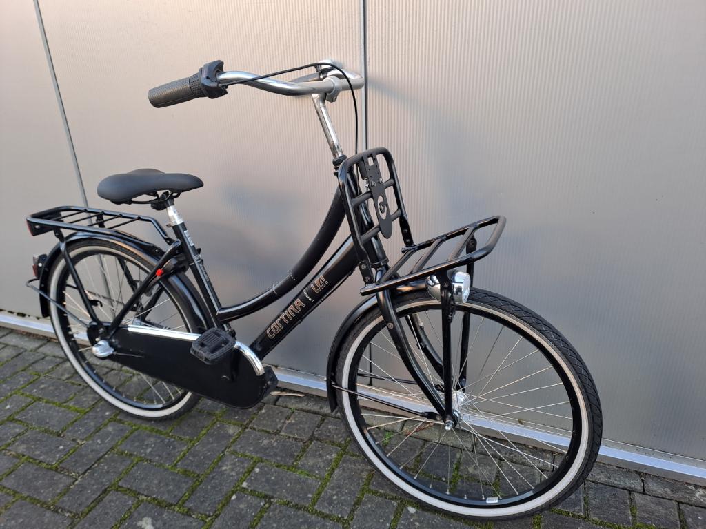 24 inch Cortina (U4) meisjes fiets, Fietsen en Brommers, Fietsen | Meisjes, Ophalen, Terugtraprem, 24 inch, Versnellingen