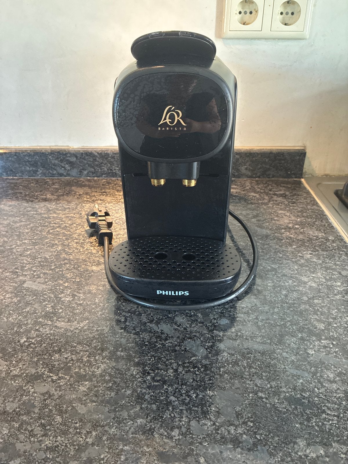 Philips L'OR Barista Koffiemachine - Kleine beschadiging, Ophalen of Verzenden, Gebruikt, Koffiemachine, Koffiepads en cups