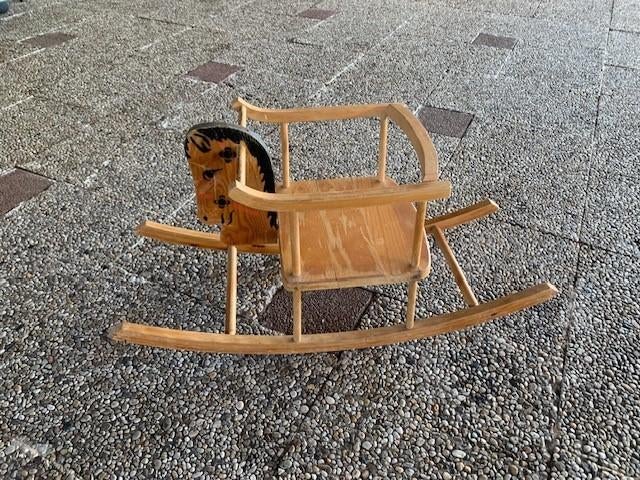 Hobbelpaard hout, Ophalen of Verzenden, Gebruikt