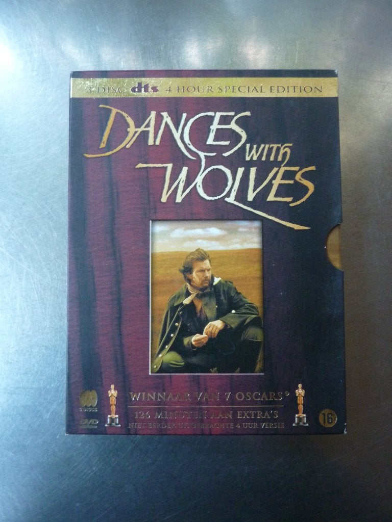 Dances With Wolves (3DVD) (Kevin Costner), Alle leeftijden, Ophalen of Verzenden, Zo goed als nieuw