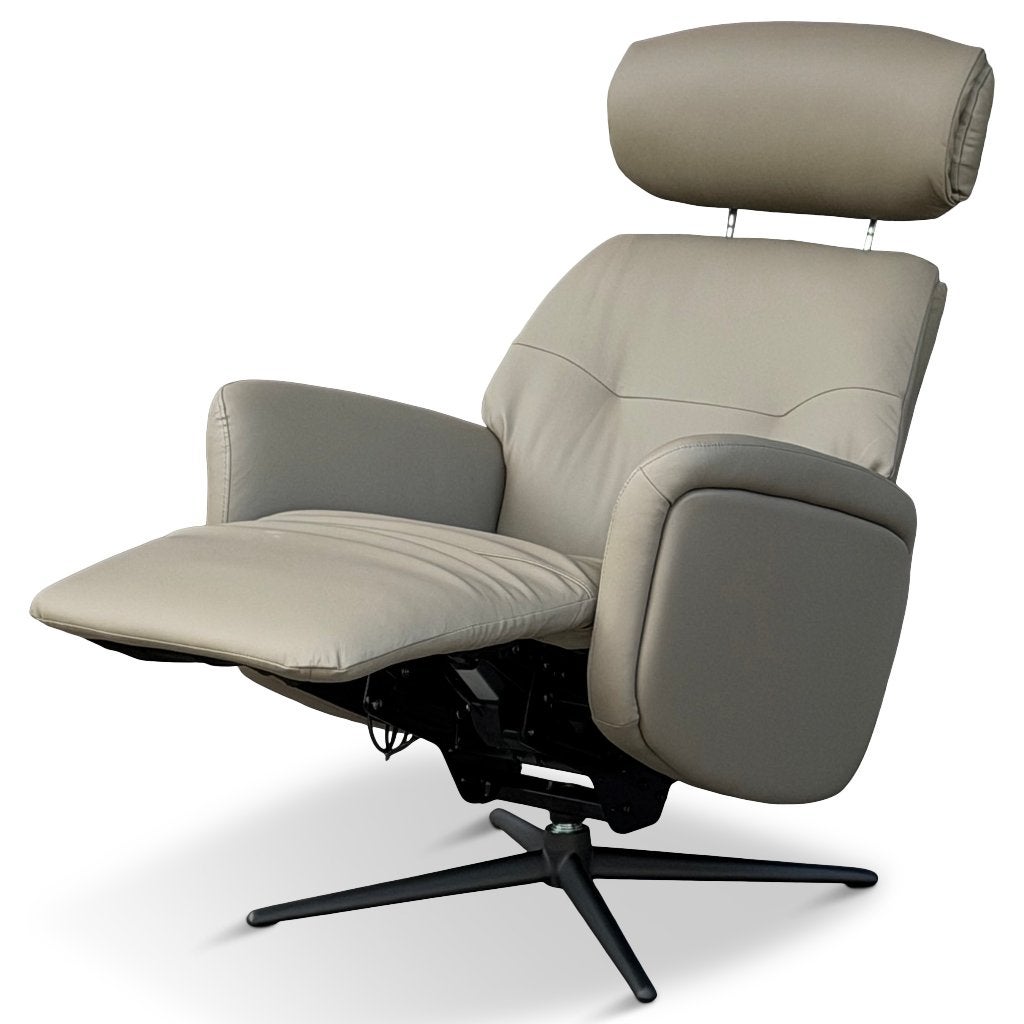 NIEUW!!! Relaxfauteuil Leer Mette Elektrisch Verstelbaar, Huis en Inrichting, Fauteuils, Minder dan 75 cm, Nieuw, Leer, Ophalen of Verzenden