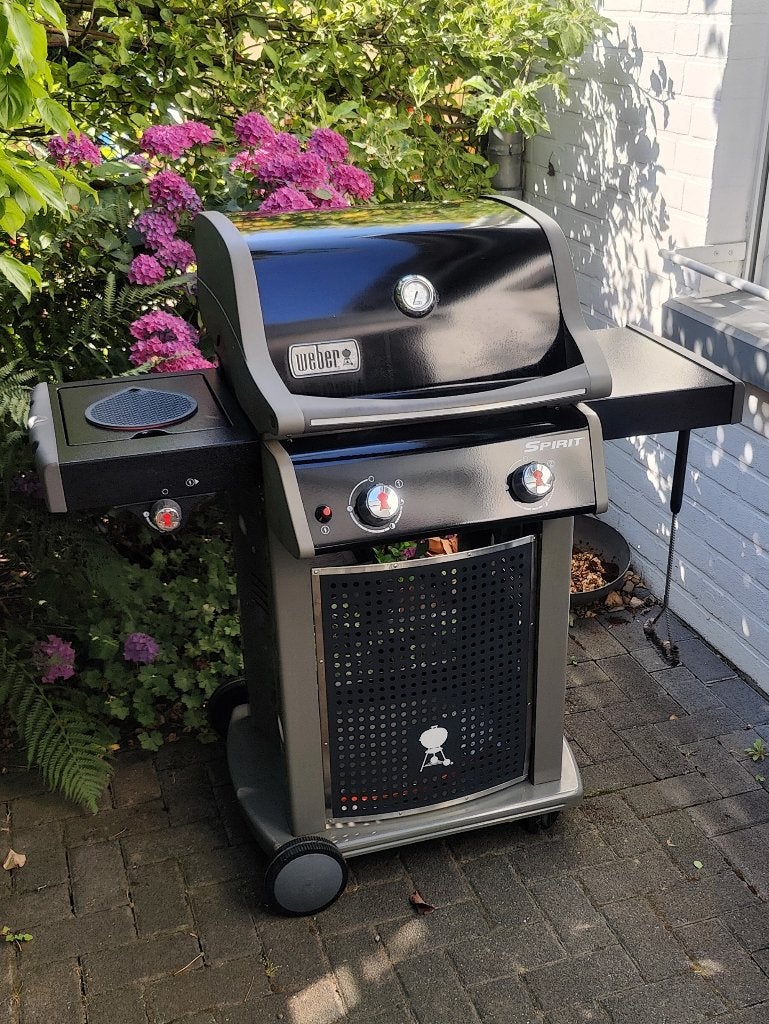 Weber Spirit E-220 Classic gasbarbecue met zijbrander, Ophalen, Gebruikt, Weber barbecue