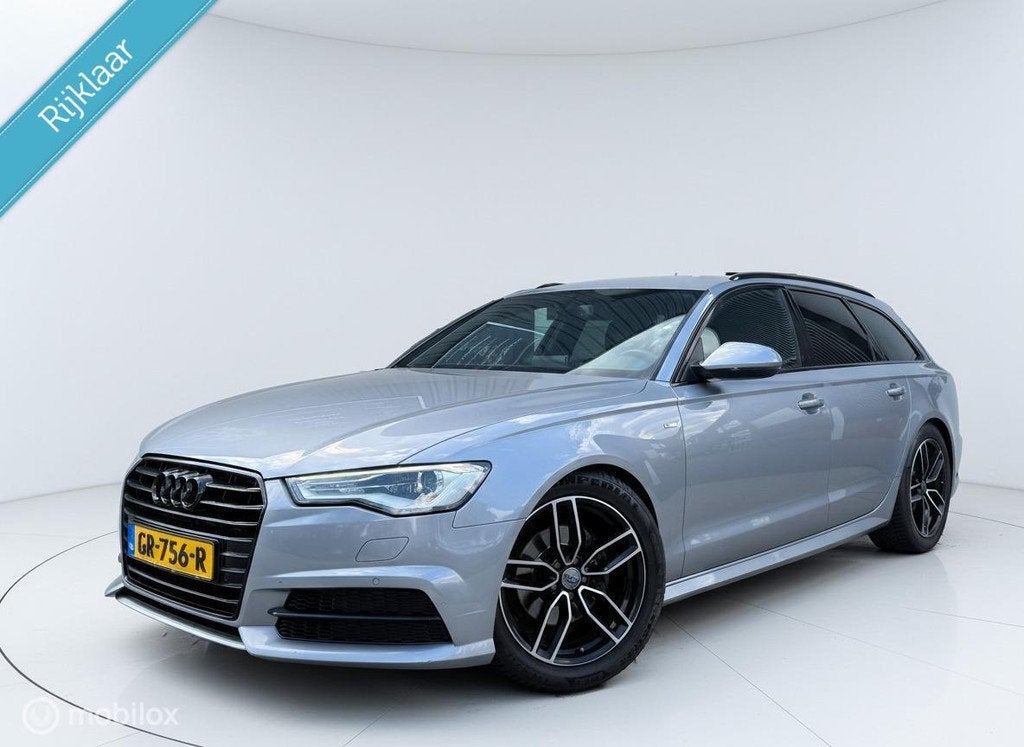 Audi A6 Avant 1.8 TFSI Premium Edition Aut 2X S-Line Carplay, Auto's, Audi, Euro 6, Leder en Stof, Origineel Nederlands, 1600 kg