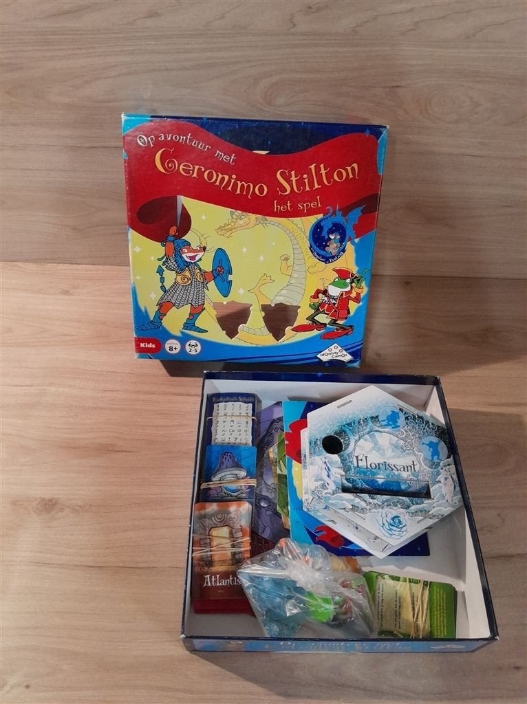 Op avontuur met Geronimo Stilton - het spel - s5484