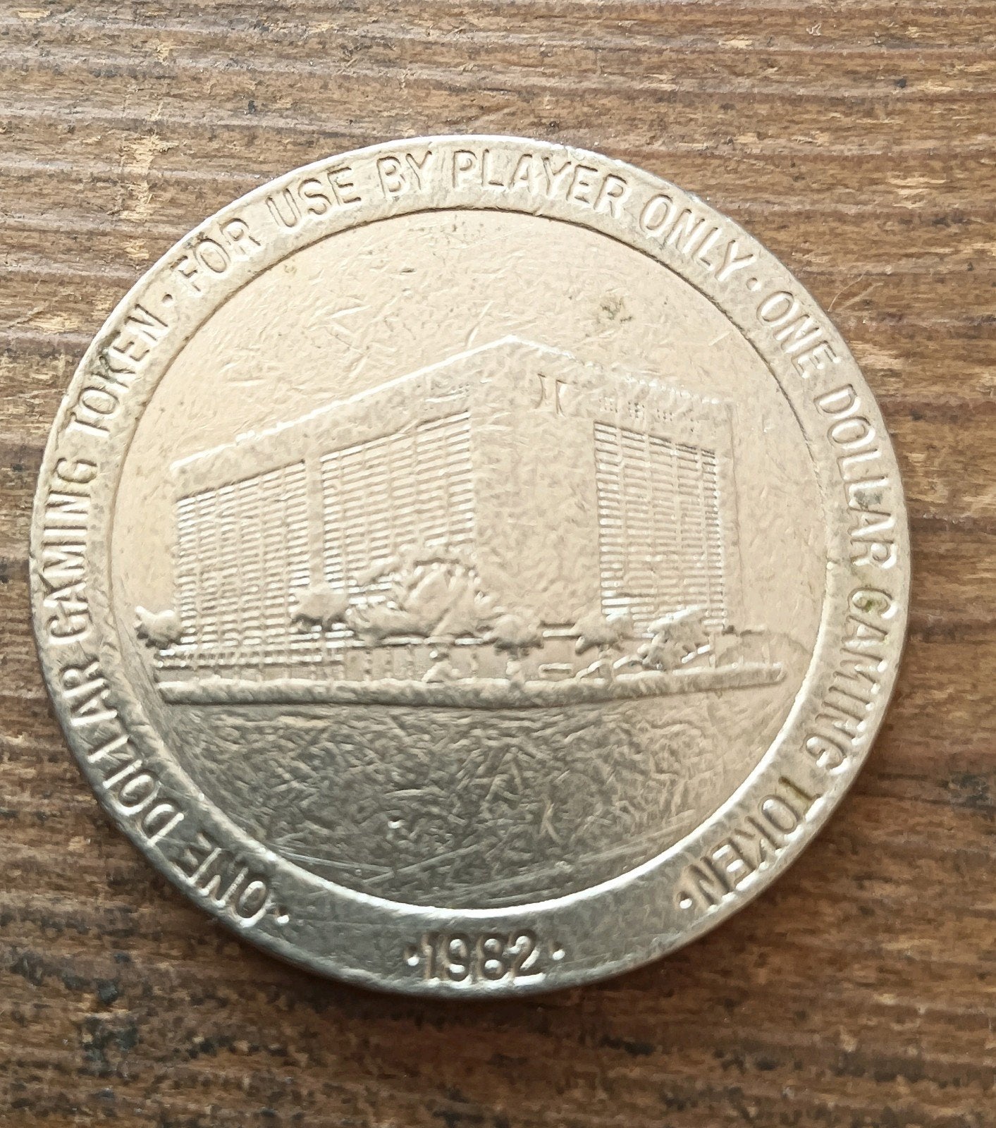 Flamingo Hilton Las Vegas 1 Dollar Gaming Token casino, Ophalen of Verzenden, Overige materialen, Buitenland