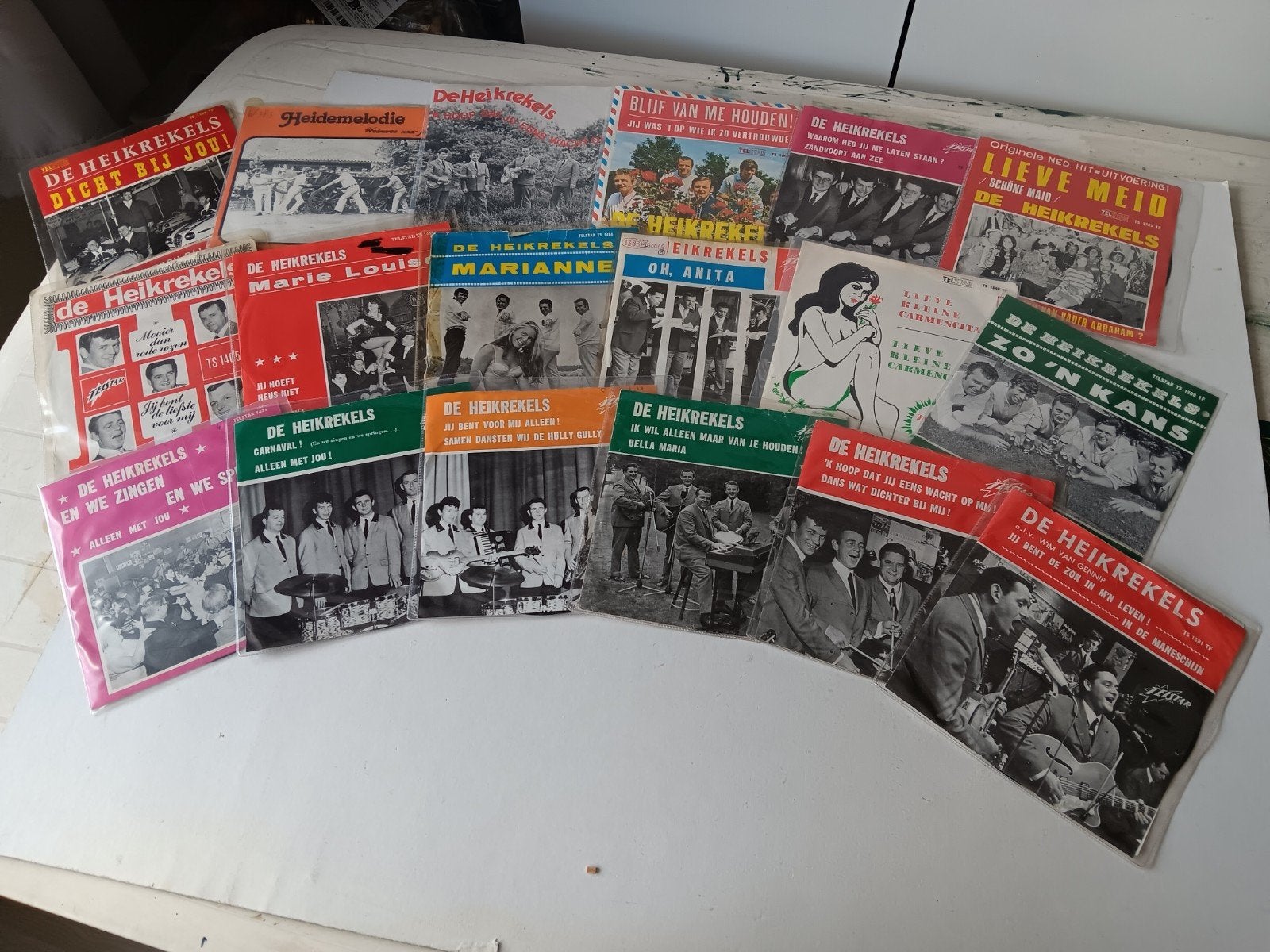 telstar singles, Ophalen of Verzenden, Gebruikt, Nederlandstalig