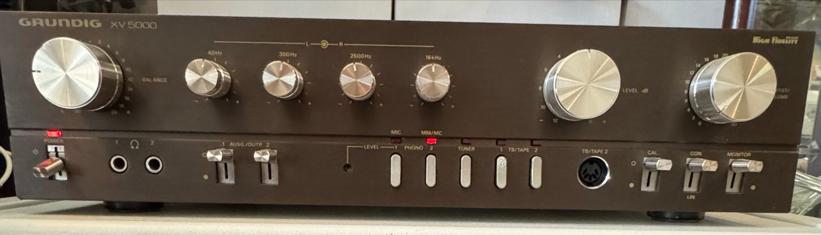 Grundig XV 5000 Versterker - Vintage Hifi, Gebruikt, ., ., .