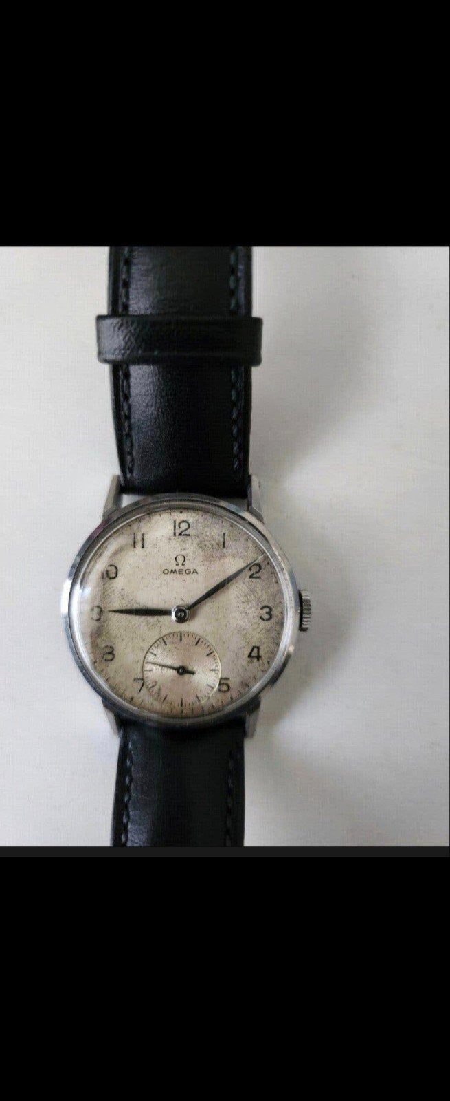 Omega Jumbo Jubileum Polshorloge - Vooroorlogs Stuk, Sieraden, Tassen en Uiterlijk, Staal, Met bandje, 1900 tot 1930, Polshorloge
