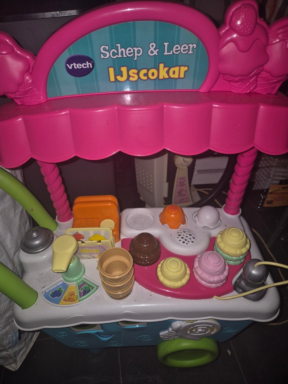 schep en leer ijscokar, Kinderen en Baby's, Speelgoed | Vtech, Ophalen, 6 maanden tot 2 jaar
