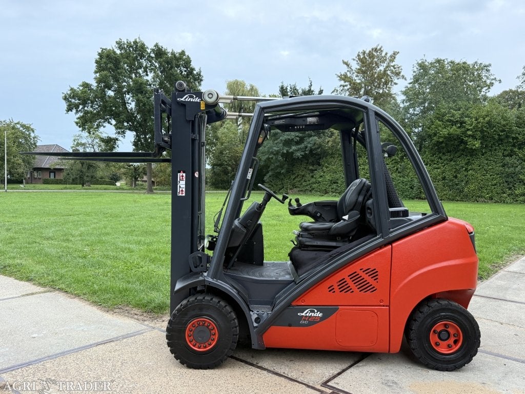 Linde H25D-02 triplex freelift Sideshift 4e ventiel 8800uur, Info@vanbeurdenheftrucks.nl, Linde, Diesel, Heftruck