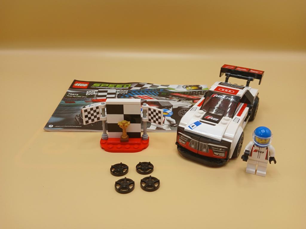 Lego Speed Champions, 75873 Audi R8 LMS Ultra. **ZGAN**, Lego, Complete set, Speed Champions, Ophalen of Verzenden