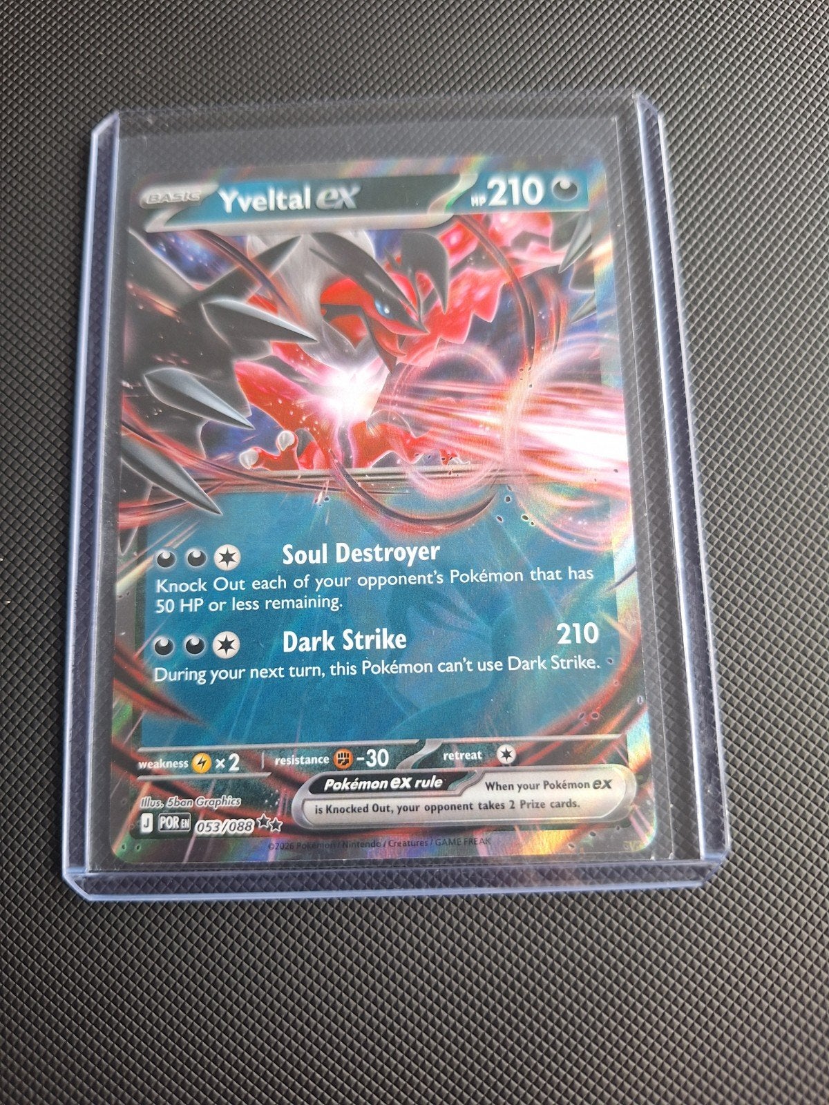 Yveltal ex 053/088, Ophalen, Zo goed als nieuw