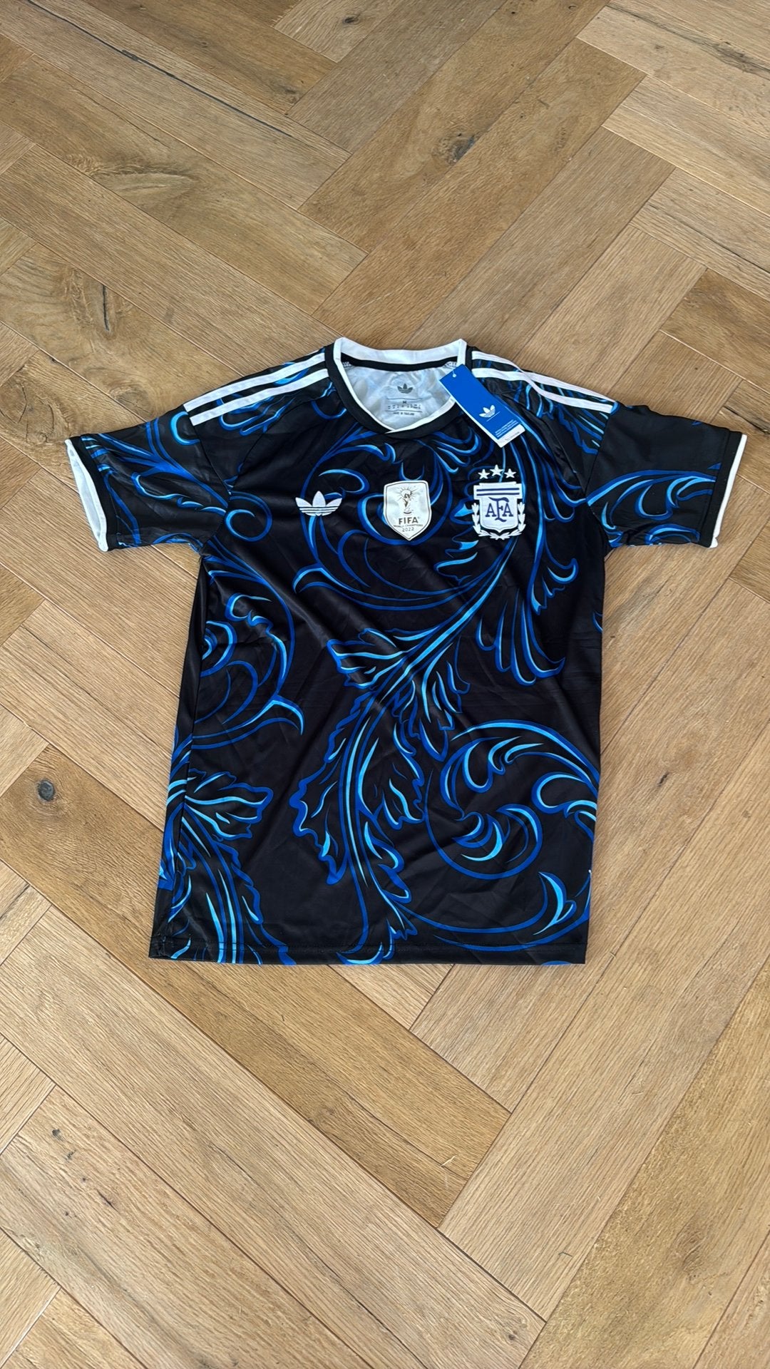 Argentinie uit shirt Maat M, Maat 48/50 (M), Zwart, Ophalen of Verzenden, Zo goed als nieuw