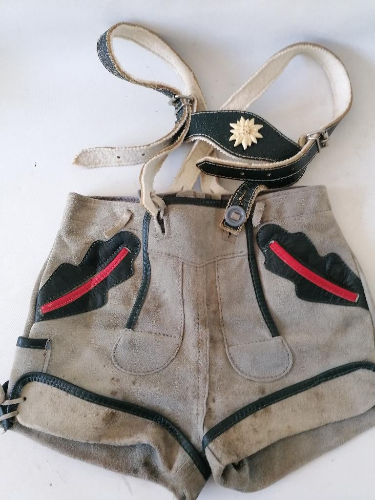 nostaligische lederhose, Ophalen of Verzenden