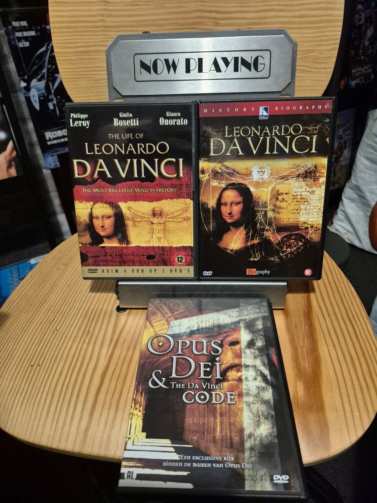 DVD Boxset: Leonardo da vinci, Cd's en Dvd's, Dvd's | Documentaire en Educatief, Gebruikt, Biografie, Vanaf 12 jaar, Ophalen of Verzenden