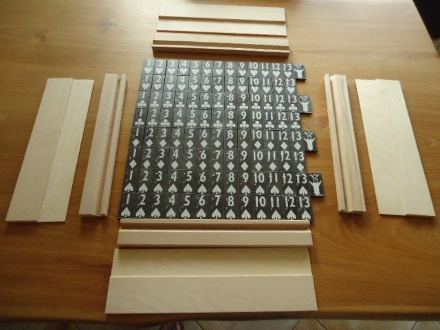 Rummy Rummikug braille uitvoering, Een of twee spelers, Ophalen of Verzenden, Nieuw