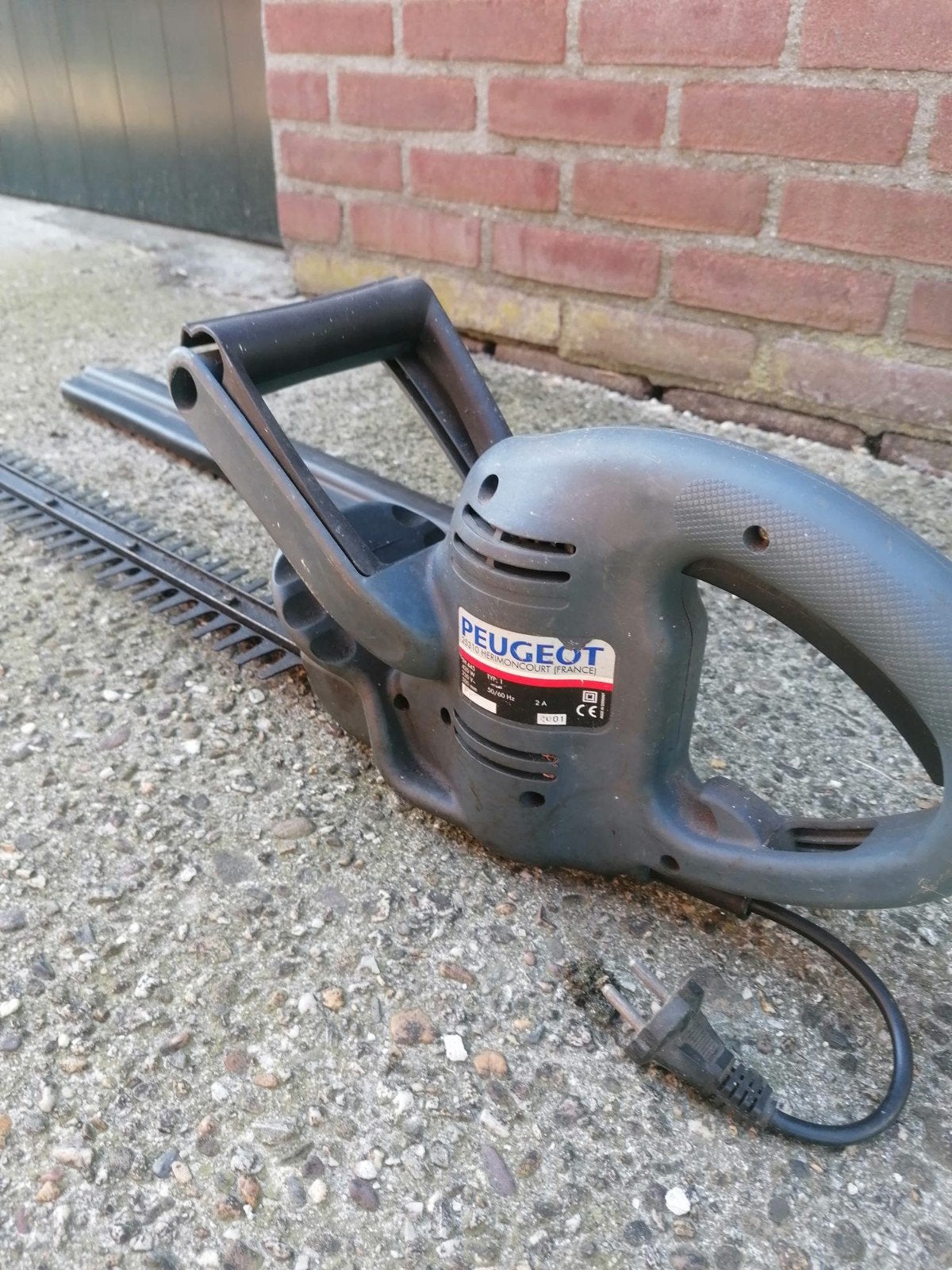 Peugeot elektrische heggenschaar, Ophalen, Gebruikt, Elektrisch, Peugeot