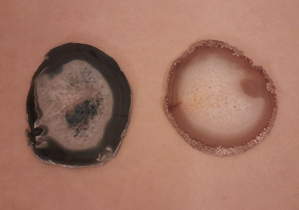 Agaatschijf x2, Ophalen of Verzenden, Nieuw