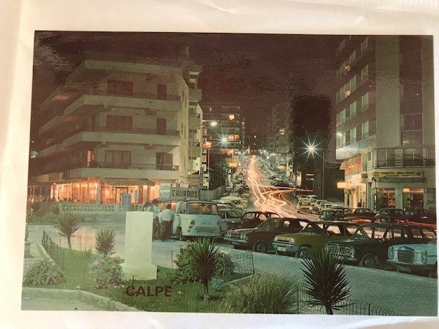 Calpe, Spanje, Ophalen of Verzenden, Voor 1920, Gelopen, Frankrijk