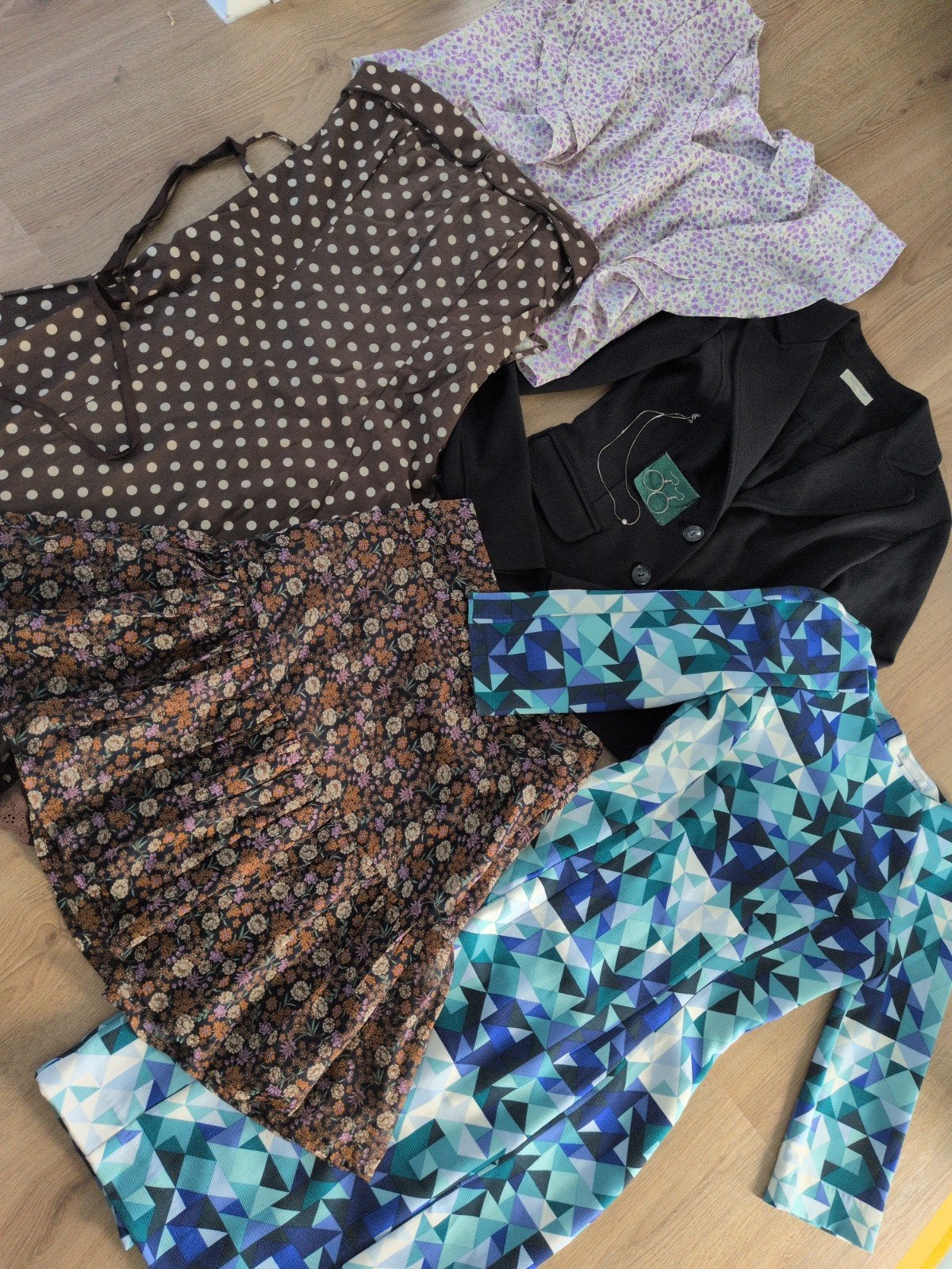 Kledingpakket maat XS: Colbert, jurken, rok, shirt, tas, Ophalen of Verzenden, Zo goed als nieuw, Maat 34 (XS) of kleiner