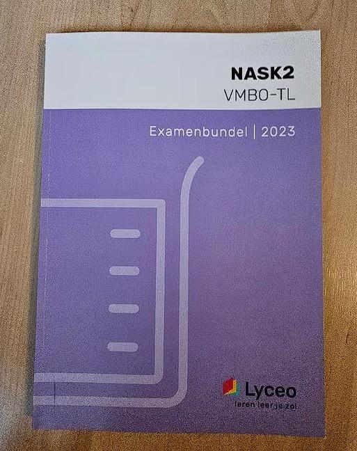 Examenbundel NASK 2 (scheikunde) VMBO TL, VMBO, Ophalen of Verzenden, Zo goed als nieuw, Scheikunde