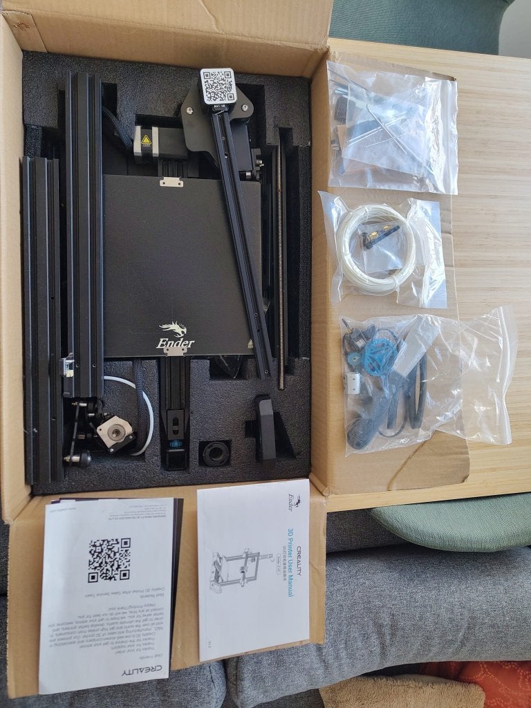 Creality Ender 3 v2 3D-printer, Computers en Software, 3D Printers, Ophalen, Gebruikt, Creality Ender 3 V2