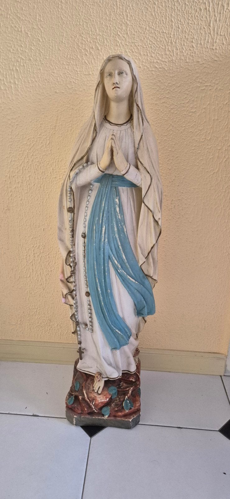 Groot mariabeeld 75 cm, Antiek en Kunst, Ophalen of Verzenden
