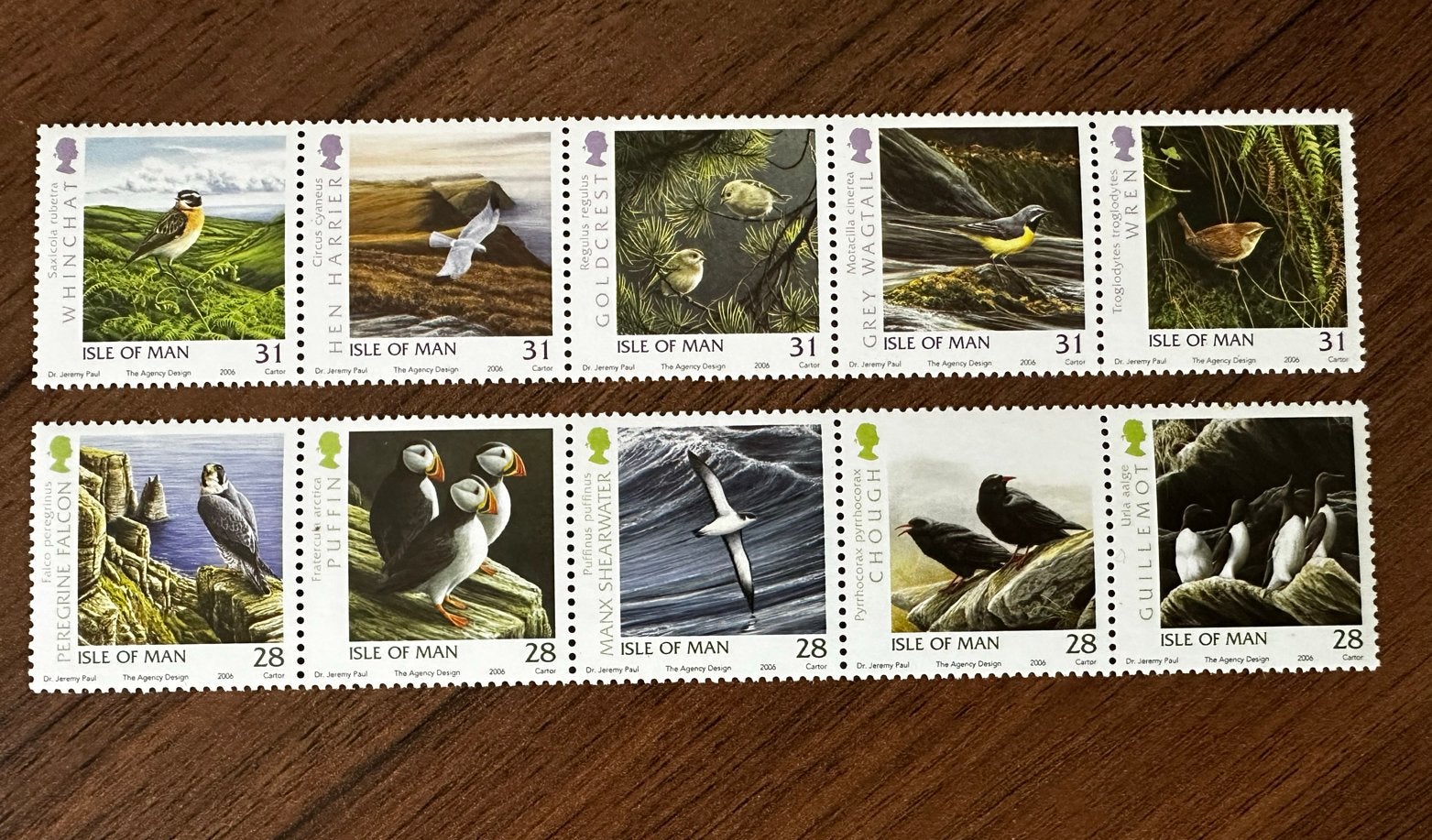 Eiland Man 2006 Postzegels - Vogels, Ophalen of Verzenden, Postfris
