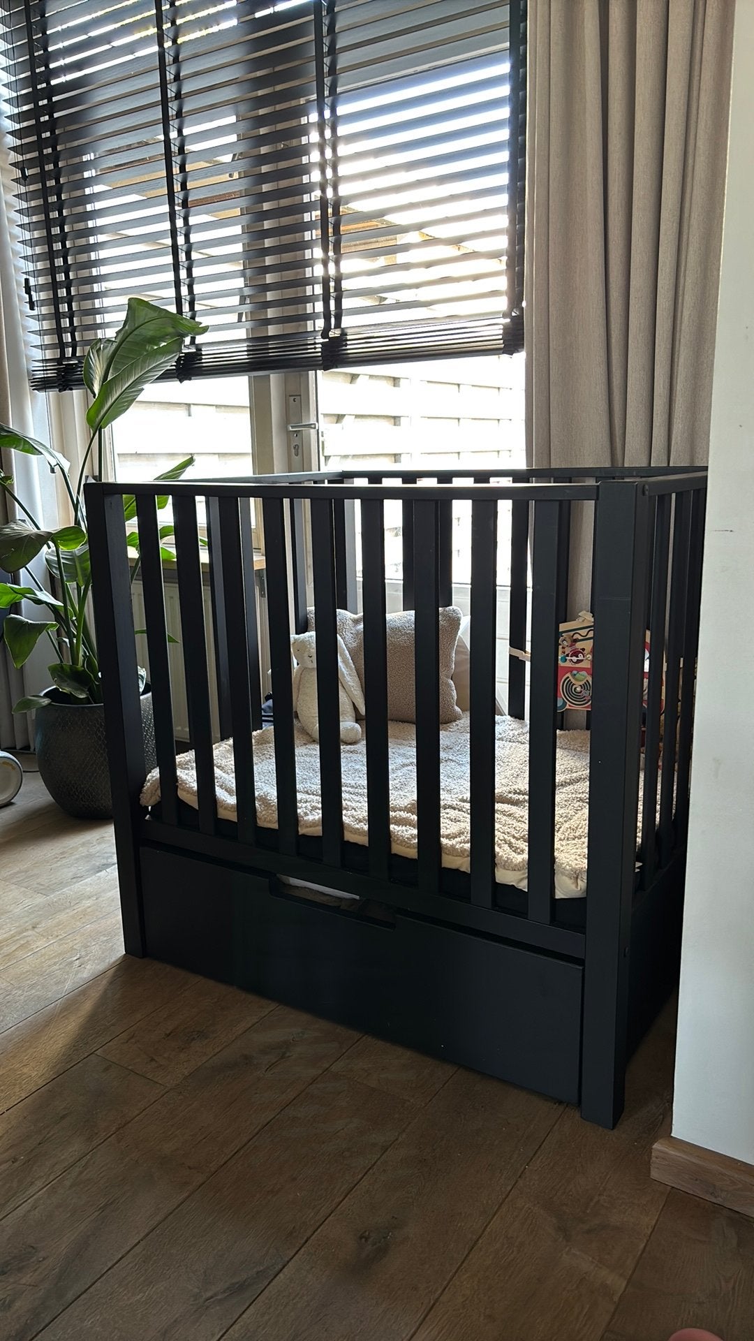 Babypark box Mees zwart, Ophalen, Zo goed als nieuw