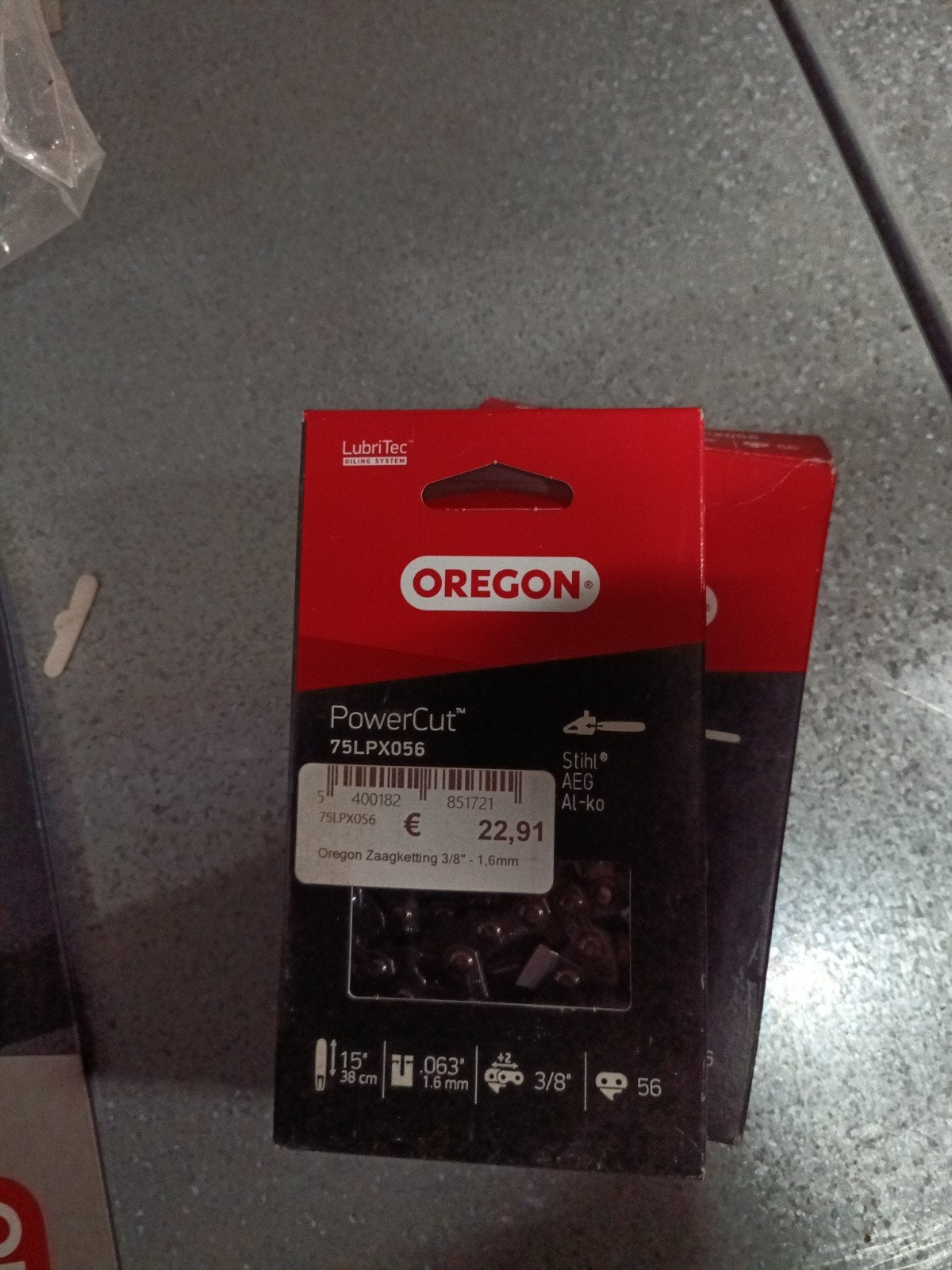 2x Oregon PowerCut Zaagketting 75LPX056 (Nieuw), Ophalen of Verzenden, Oregon, ., .