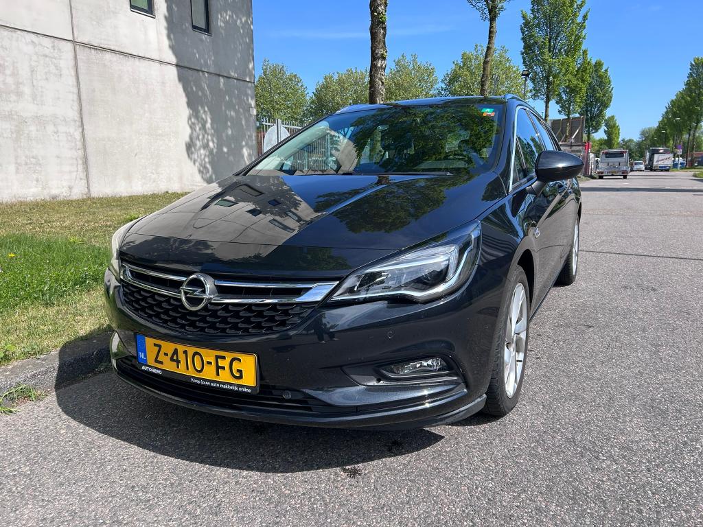 Opel Astra 1.4 Turbo Manual 2016 Zwart / Black, Auto's, Voorwielaandrijving, 125 pk, 4 cilinders, Zwart