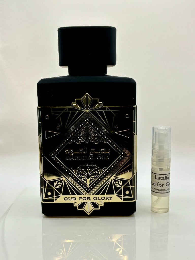 Lattafa - Bade’e Al Oud Oud for Glory decant 2ml-5ml-10ml, Sieraden, Tassen en Uiterlijk, Uiterlijk | Parfum, Verzenden, Nieuw