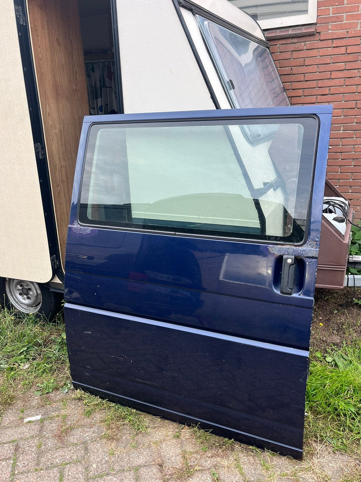Schuifdeur T4 + 2 ramen, Ophalen of Verzenden, Voor, Deur