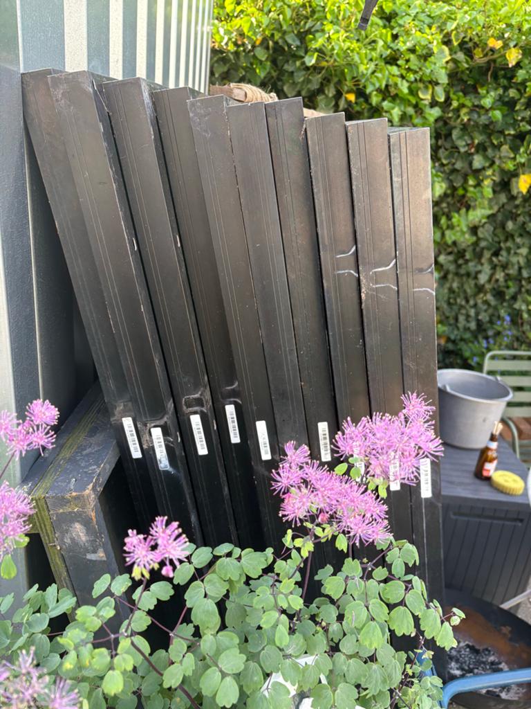 Zonnepanelen - Gebruikt maar in goede staat, Doe-het-zelf en Verbouw, Zonnepanelen en Toebehoren, Ophalen, Gebruikt, Paneel, 200 wattpiek of meer