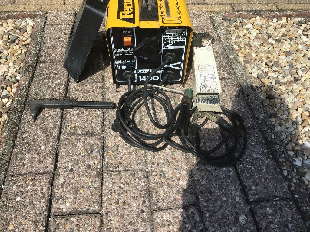 Lasapparaat, Ophalen, Gebruikt, Minder dan 150 ampère, Elektroden