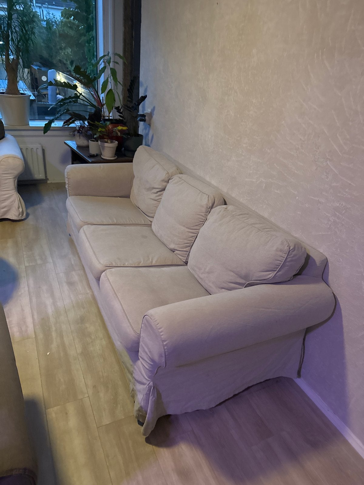 IKEA Ektorp 3-zitsbank - Comfortabel en Tijdloos, Ophalen, Gebruikt, Driepersoons, 75 tot 100 cm